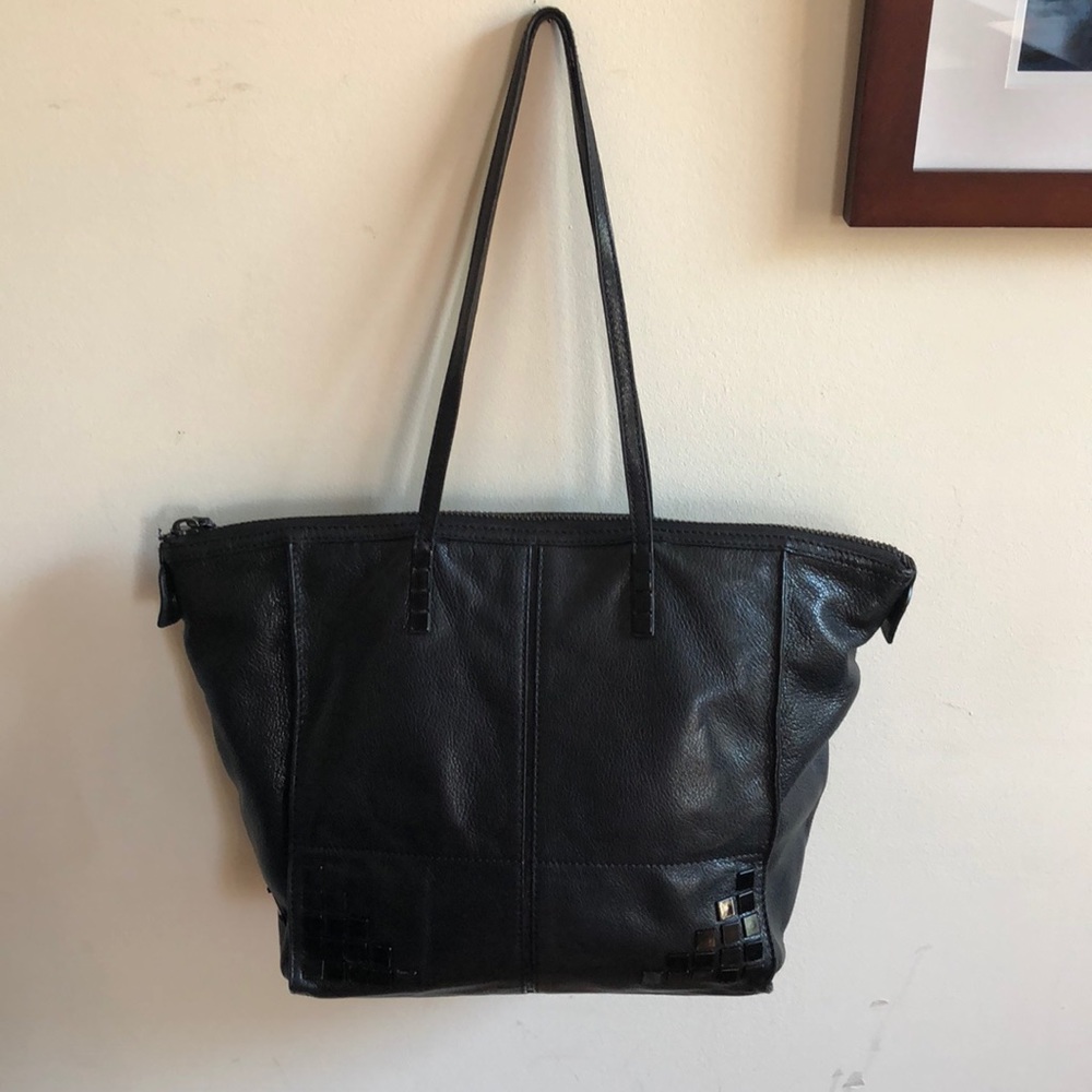 Milly studded tote bag